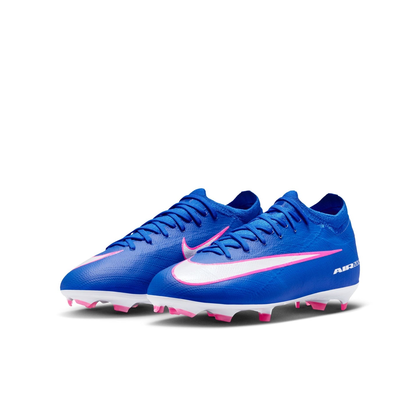 Nike Junior Mercurial Vapor 16 Pro Firm Ground Soccer Cleat - Racer Blue/White