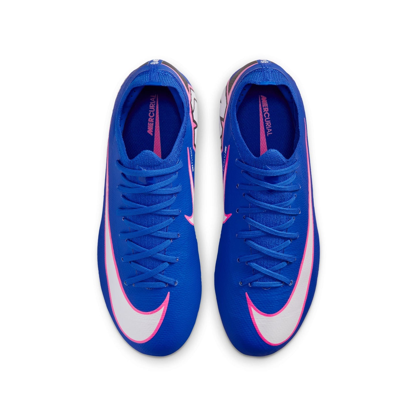Nike Junior Mercurial Vapor 16 Pro Firm Ground Soccer Cleat - Racer Blue/White