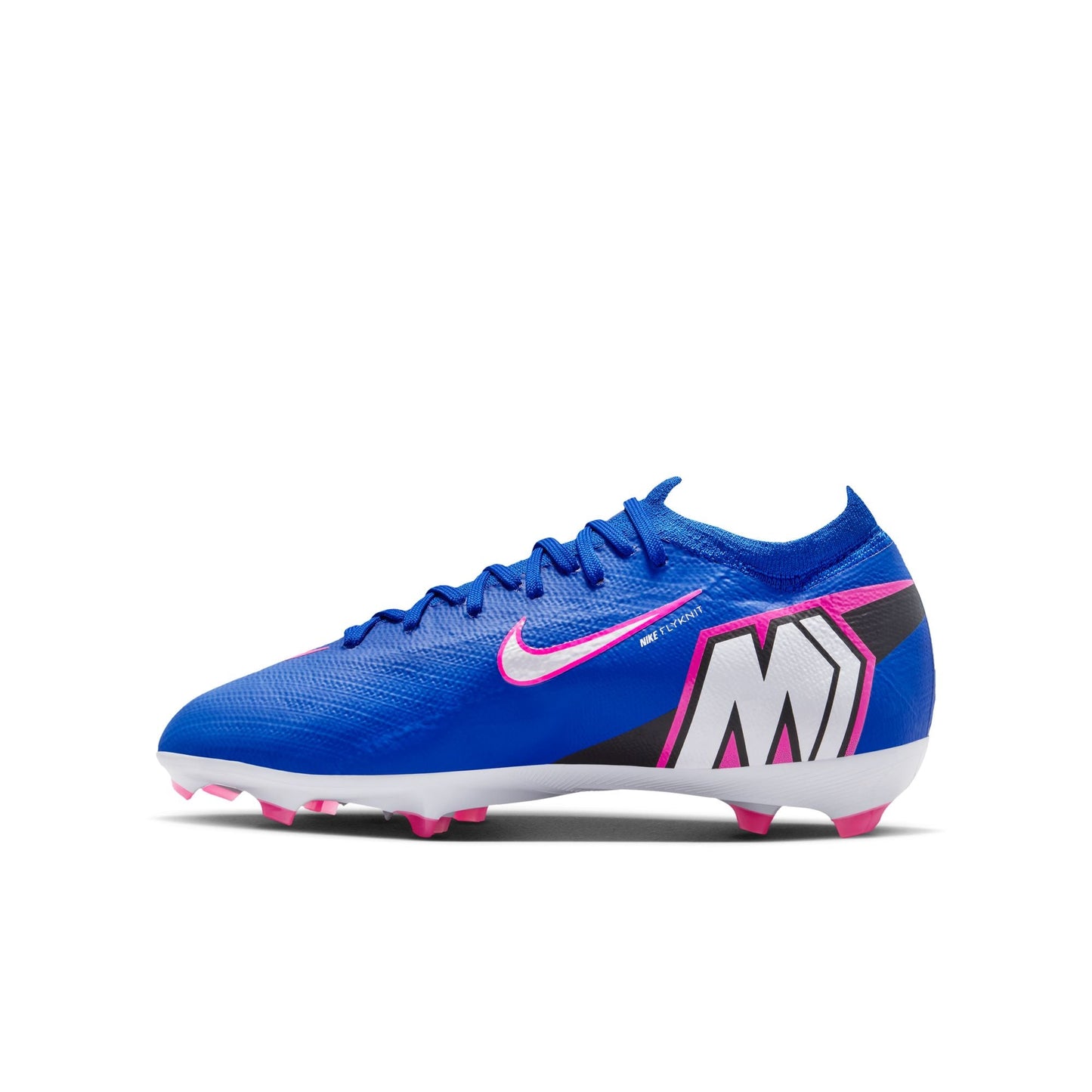 Nike Junior Mercurial Vapor 16 Pro Firm Ground Soccer Cleat - Racer Blue/White