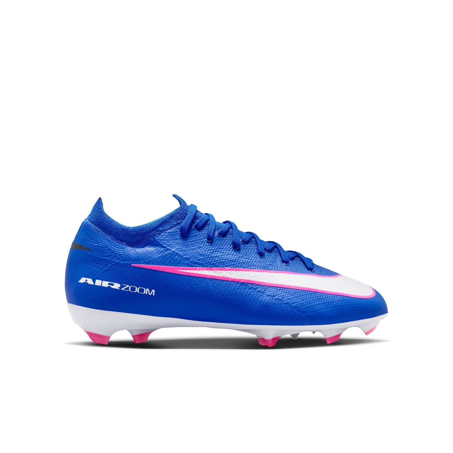 Nike Junior Mercurial Vapor 16 Pro Firm Ground Soccer Cleat - Racer Blue/White