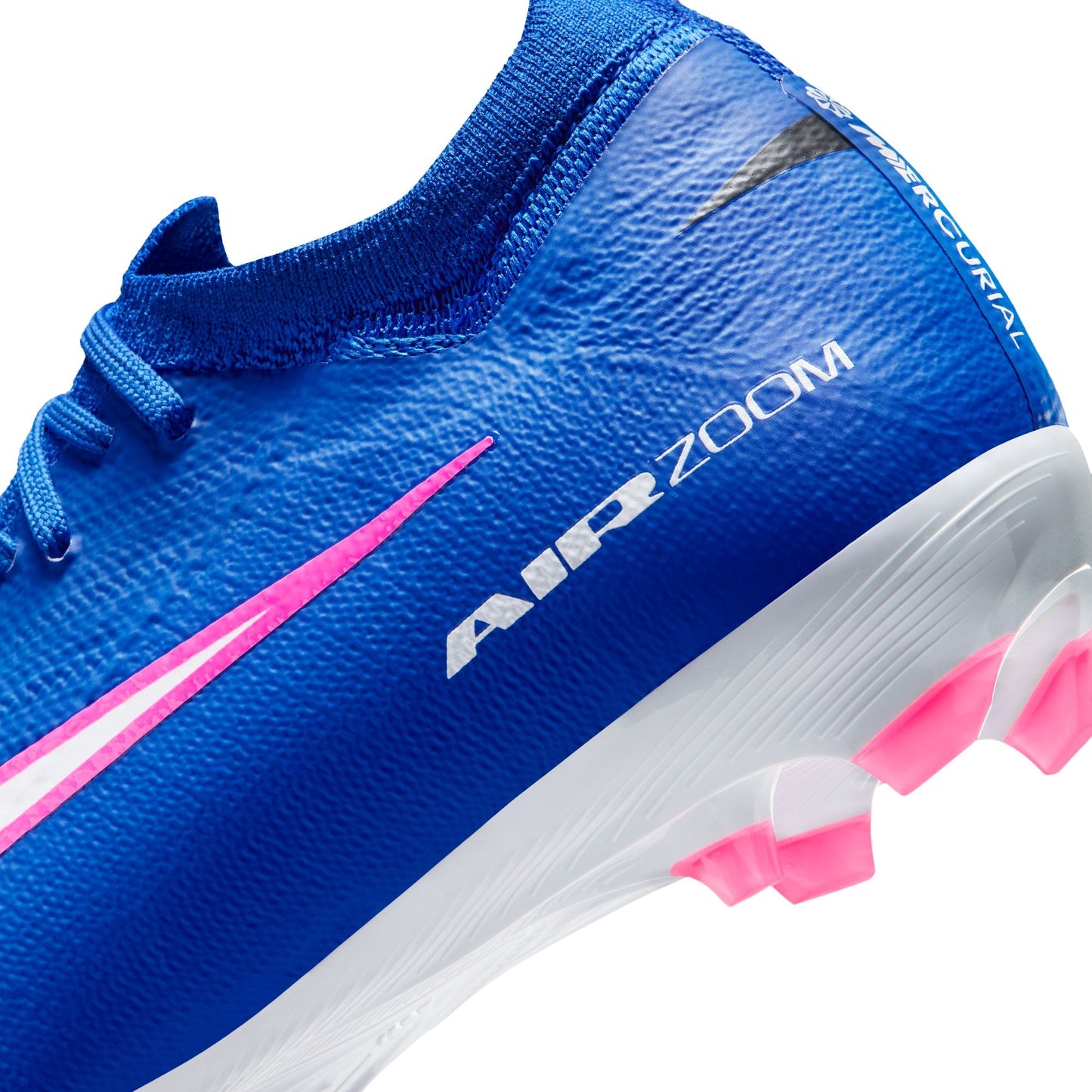 Nike Junior Mercurial Vapor 16 Pro Firm Ground Soccer Cleat - Racer Blue/White