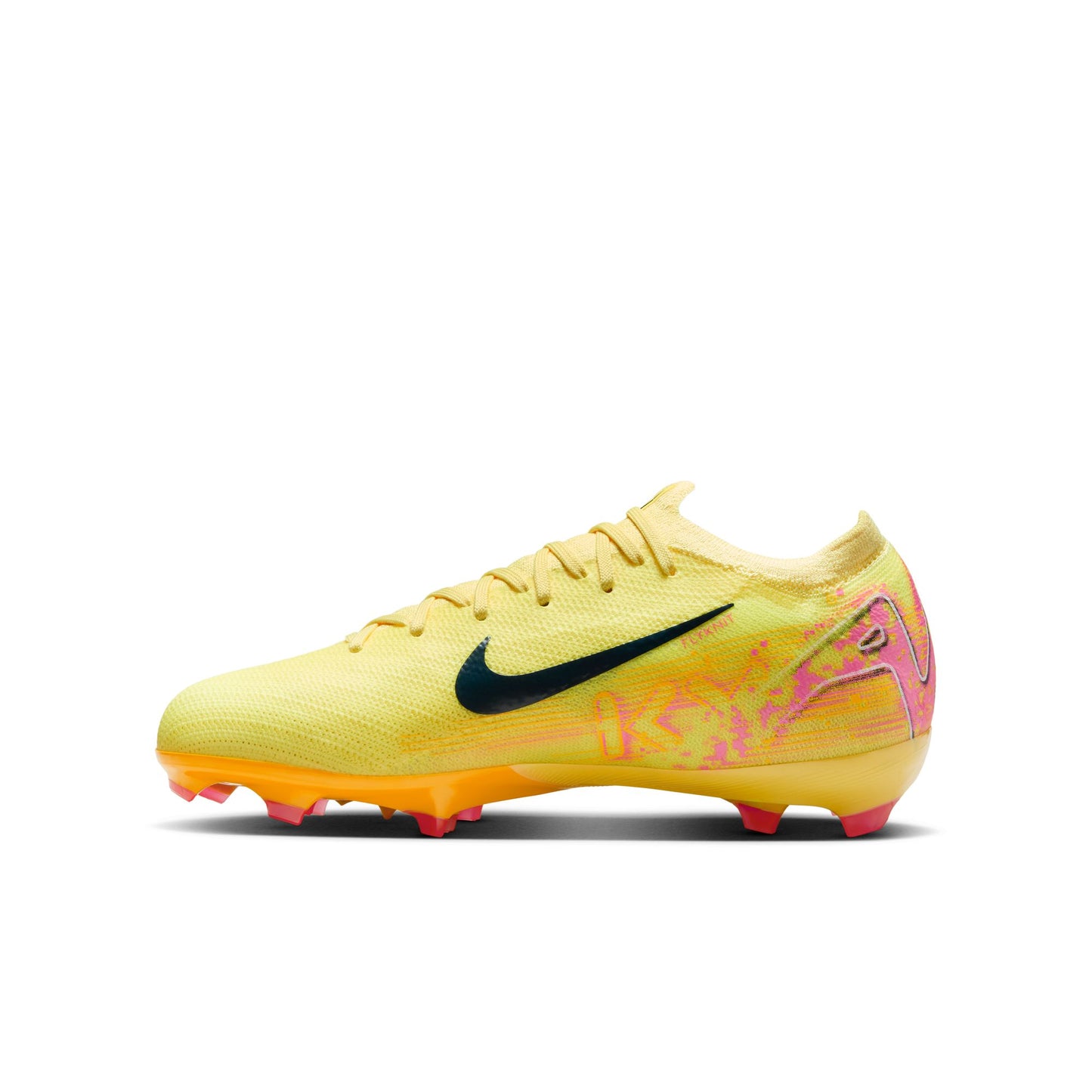 Nike Junior Mercurial Vapor 16 Pro "Kylian Mbappé" FG Firm Ground Soccer Cleat - LT Laser Orange/Armory Navy