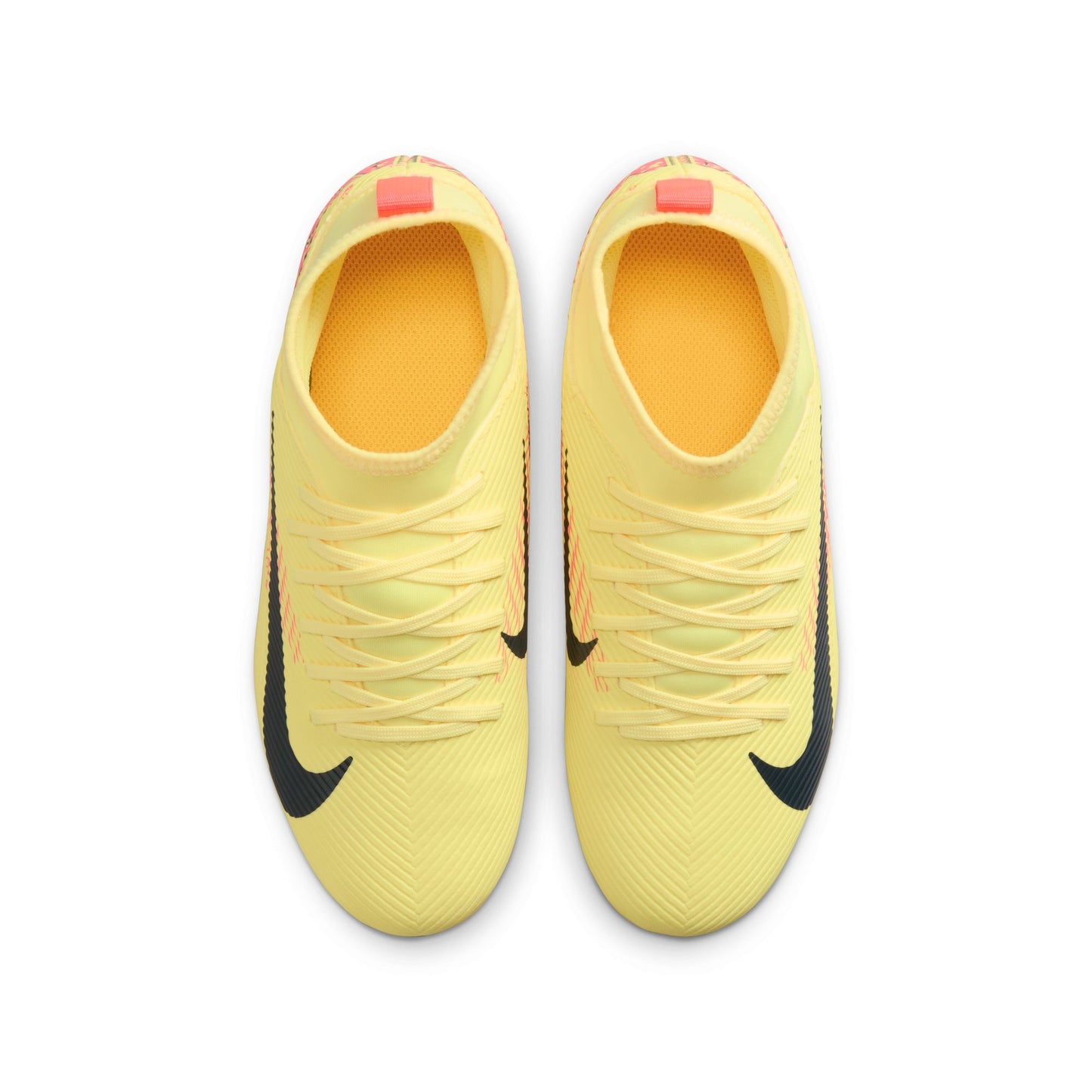 Nike Junior "Kylian Mbappe" Mercurial Superfly 10 Club FG/MG Firm Ground Soccer Cleat - Light Laser Orange/Armory Navy