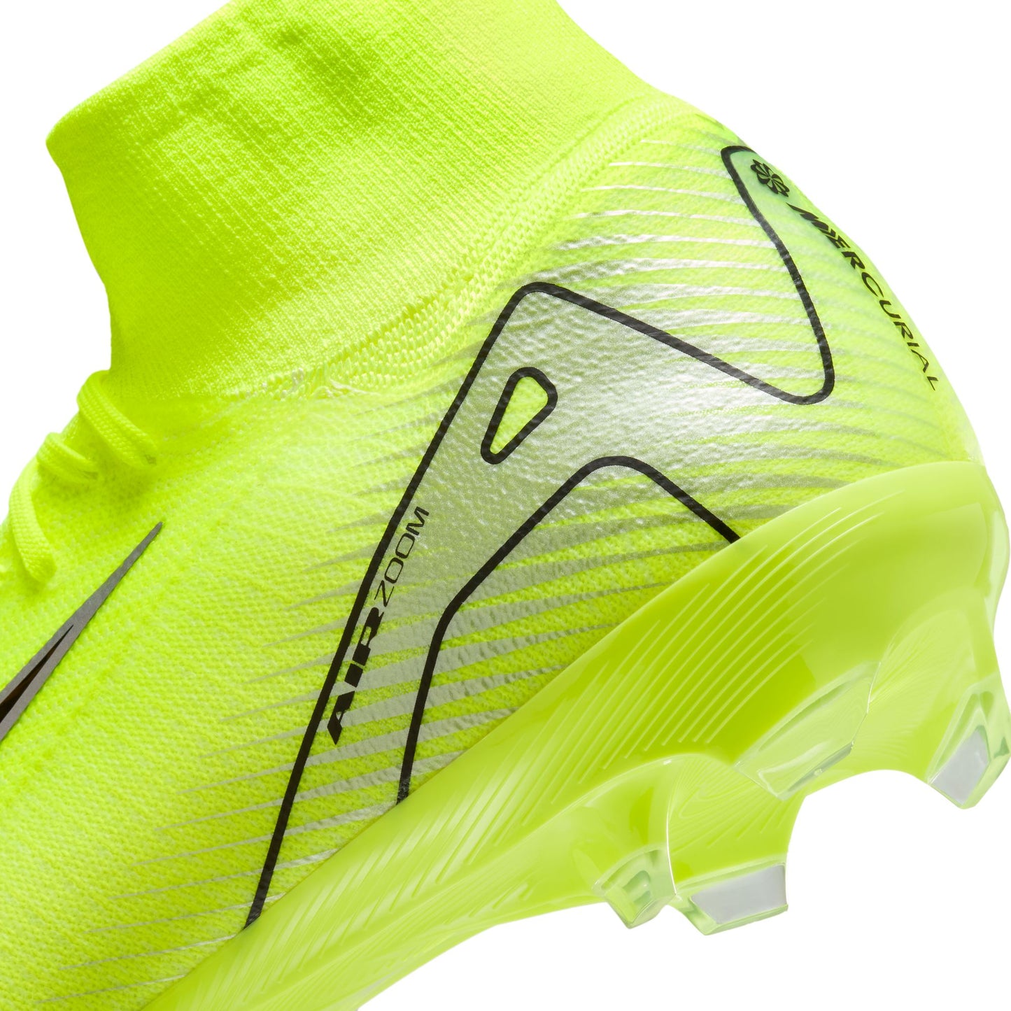 Nike Mercurial Superfly 10 Pro FG Firm Ground Soccer Cleat - Volt/Black