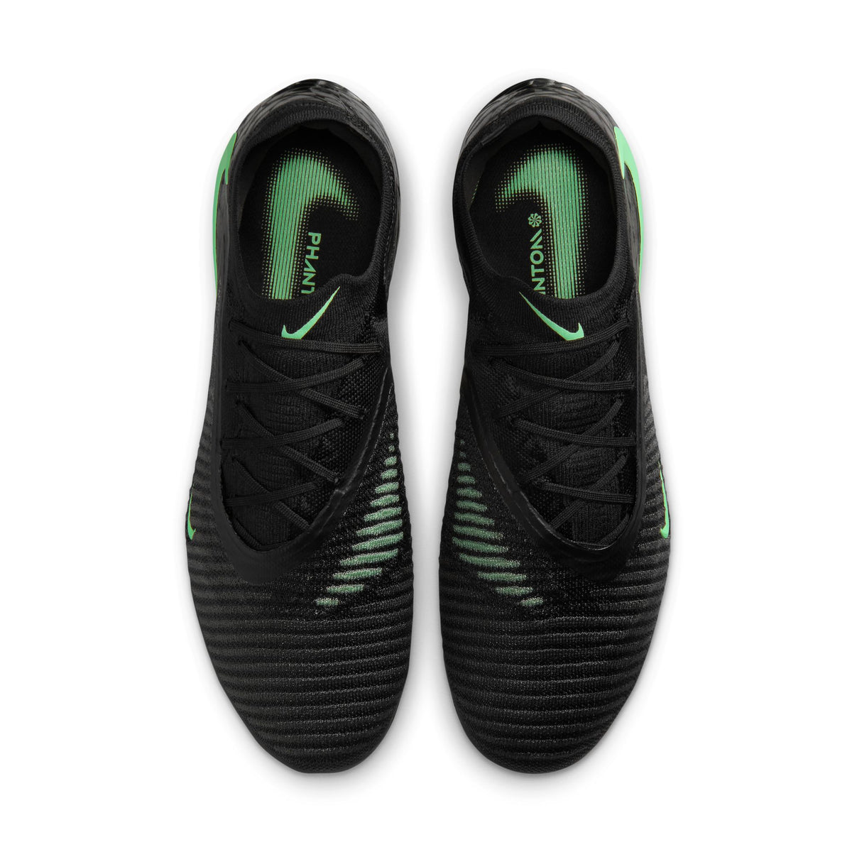 Nike Phantom 6 Low Elite FG Firm Ground Soccer Cleat - Black/Illusion Green/Black