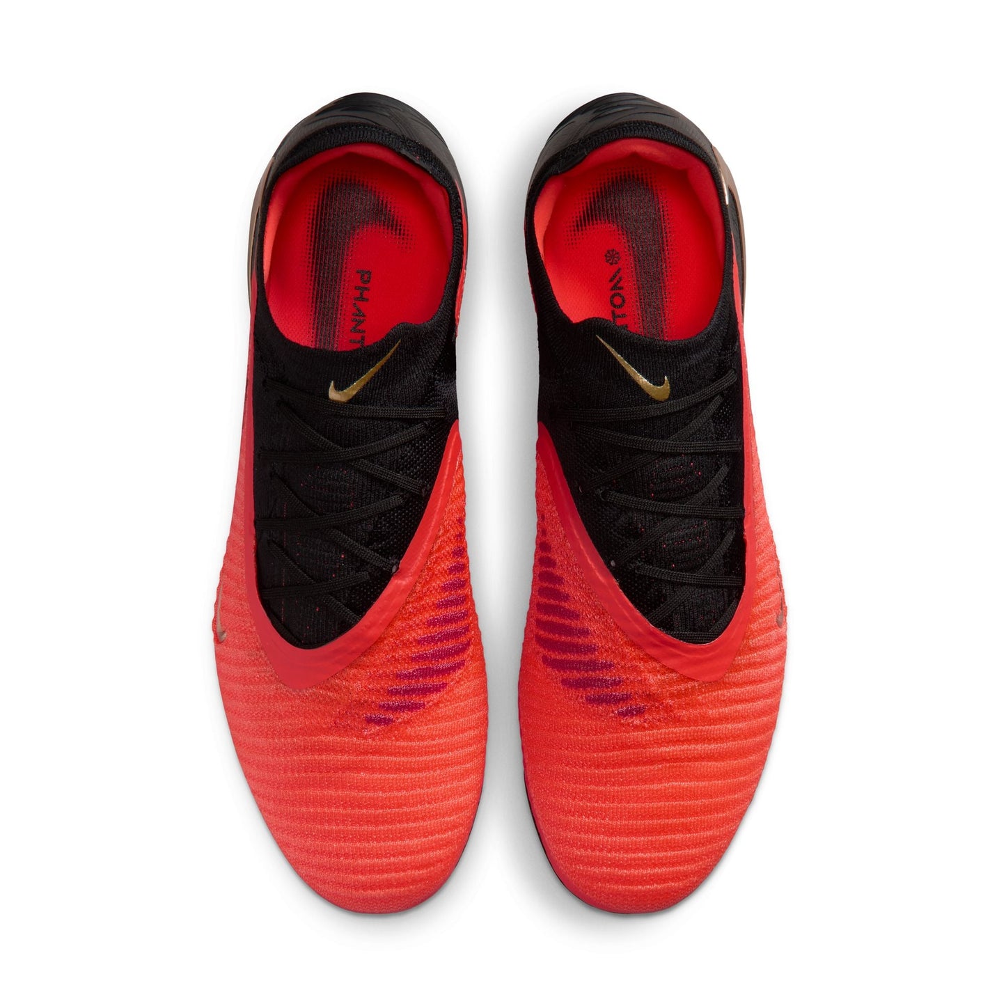 Nike Phantom 6 Low Elite FG Firm-Ground Soccer Cleats- Bright Crimson/Blur Black