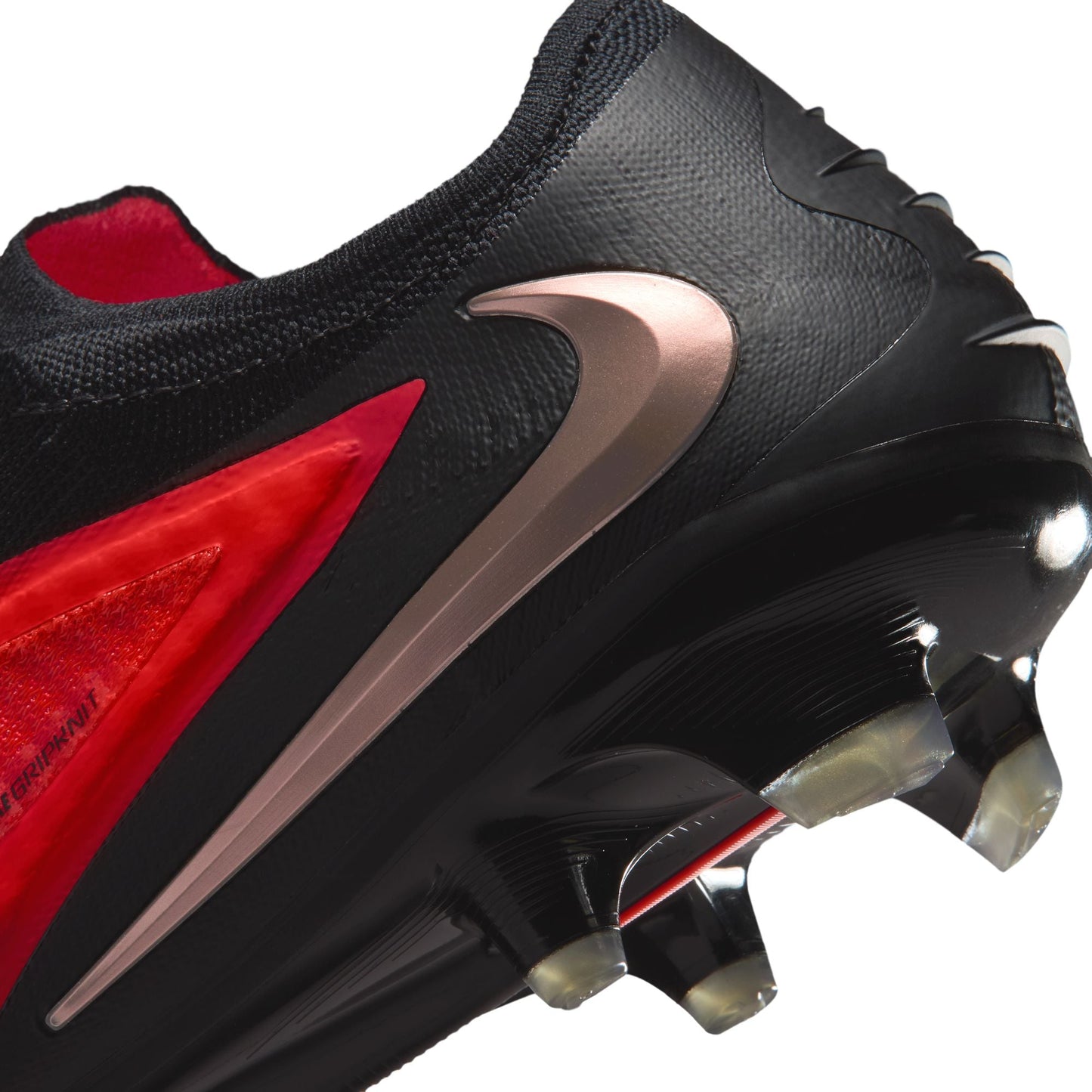 Nike Phantom 6 Low Elite FG Firm-Ground Soccer Cleats- Bright Crimson/Blur Black