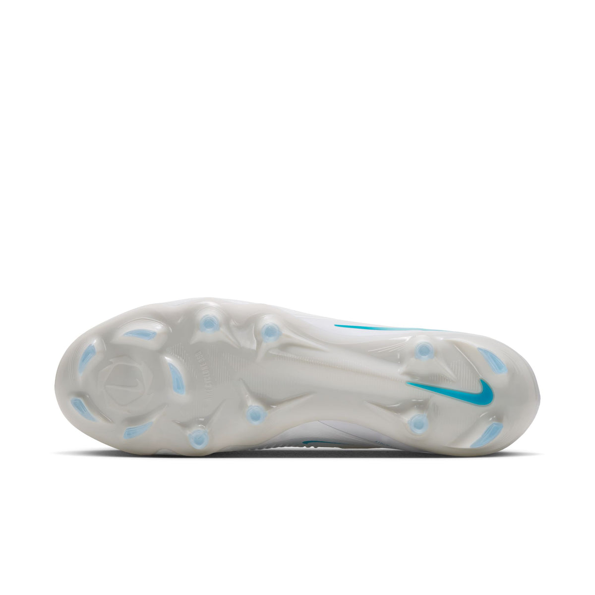 Nike Phantom 6 Low Pro FG Firm Ground Soccer Cleat - White/White/Dusty Cactus