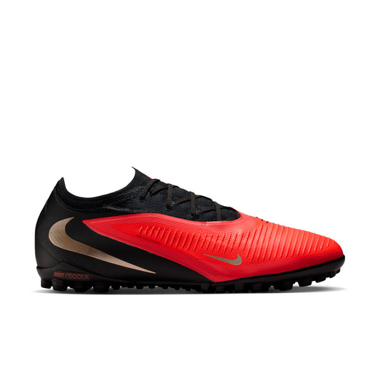 Nike Phantom 6 Low Pro TF Turf Soccer Cleat - Bright Crimson/Blur/Black