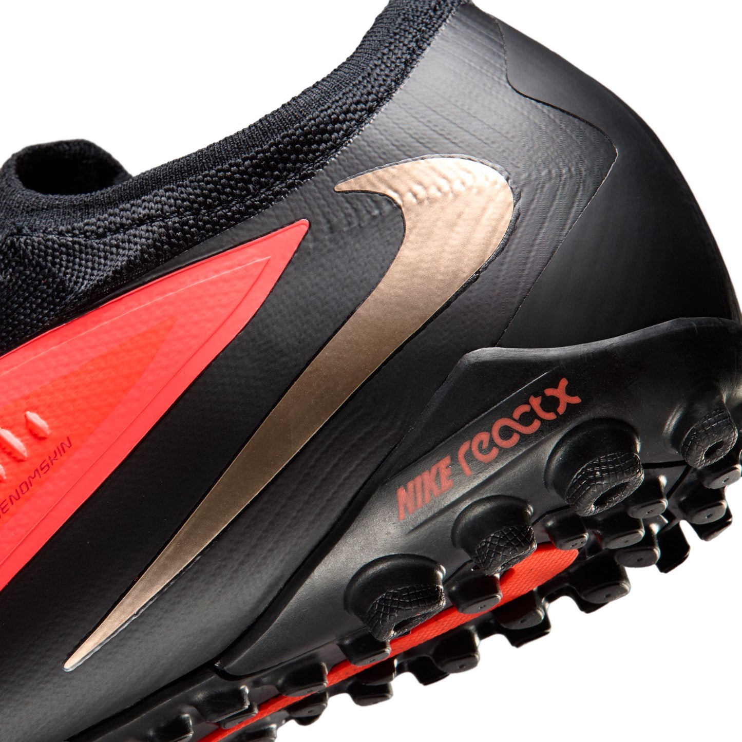 Nike Phantom 6 Low Pro TF Turf Soccer Cleat - Bright Crimson/Blur/Black