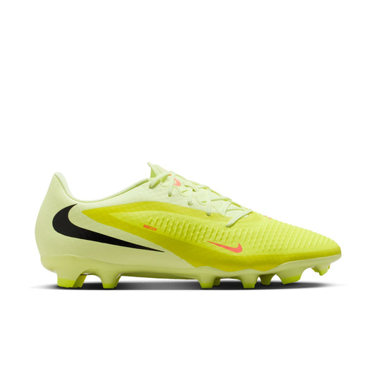 Nike Phantom 6 Low Academy FG Firm Ground Soccer Cleat - Hyper Crimson/Black/Life Lime