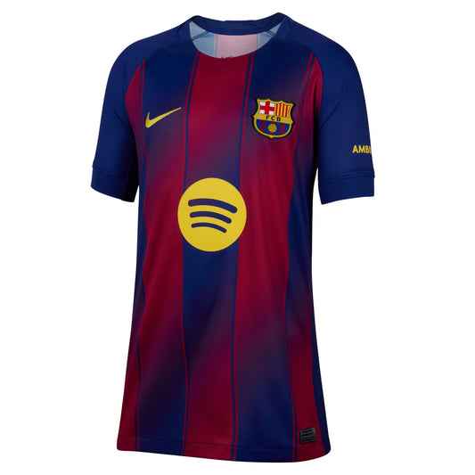 Big Kid's Replica Nike FC Barcelona Home Jersey 25/26