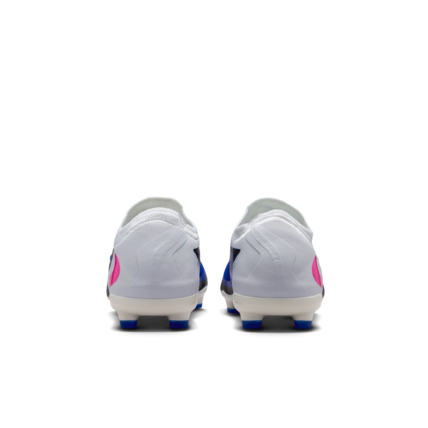 Nike Junior Phantom 6 Low Pro FG Firm Ground Soccer Cleat - Racer Blue/Pink Blast/White