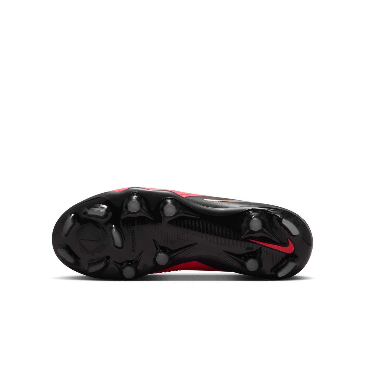Nike Junior Phantom 6 Low Pro FG Firm Ground Soccer Cleat - Bright Crimson/Black/Bright Crimson