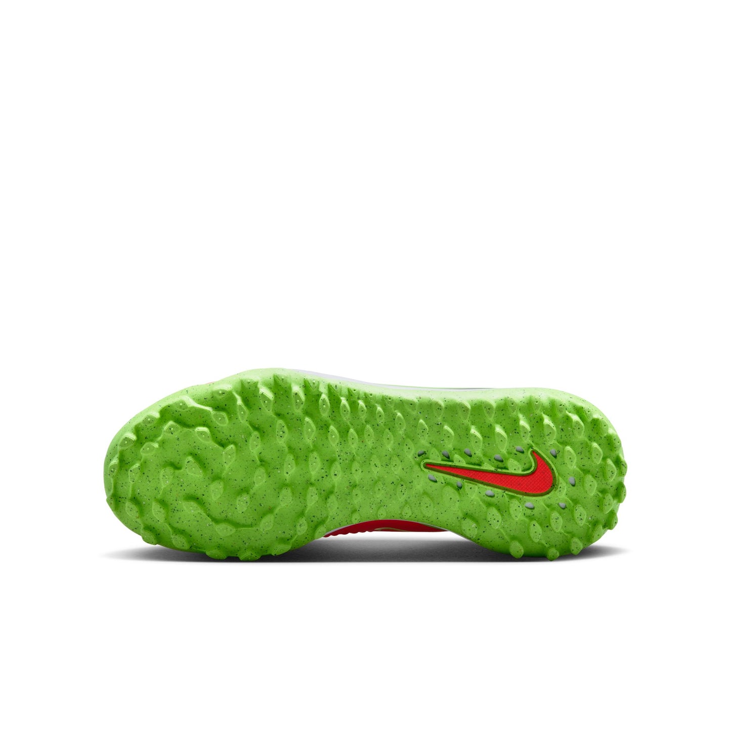Nike Junior Phantom 6 Low Academy Erling Haaland TF Turf Soccer Cleat  -Hot Punch/Black/Green Strike
