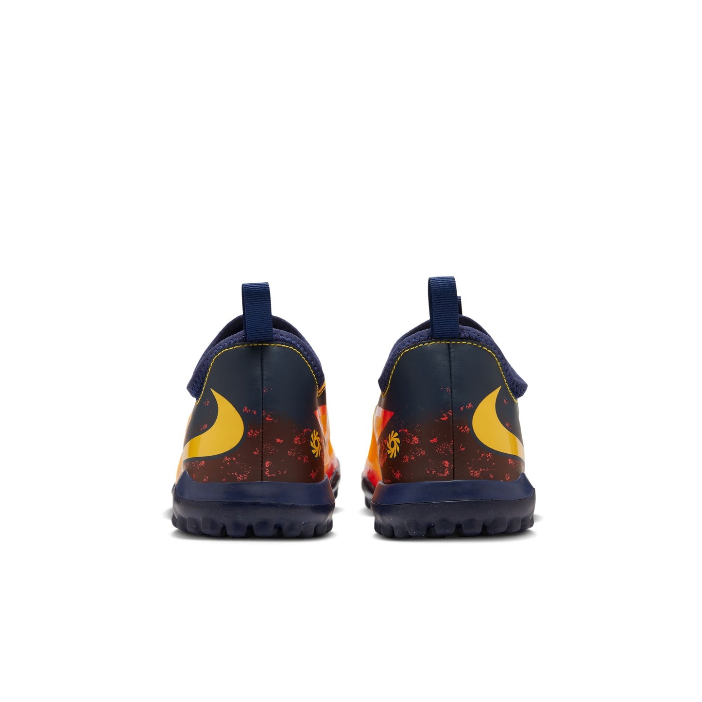 Nike Junior Phantom 6 Low Academy TF "Erling Haaland" TF Turf Soccer Cleat -  Laser Orange/Lemon Venom/Blue Void