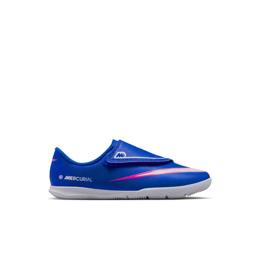 Nike Junior Mercurial Vapor 16 Club IC PS(V) Indoor Soccer Shoe - Racer Blue/White