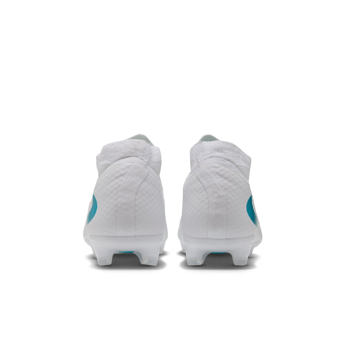 Nike Phantom 6 High Academy FG Firm Ground Soccer Cleat - White/Dusty Cactus/White