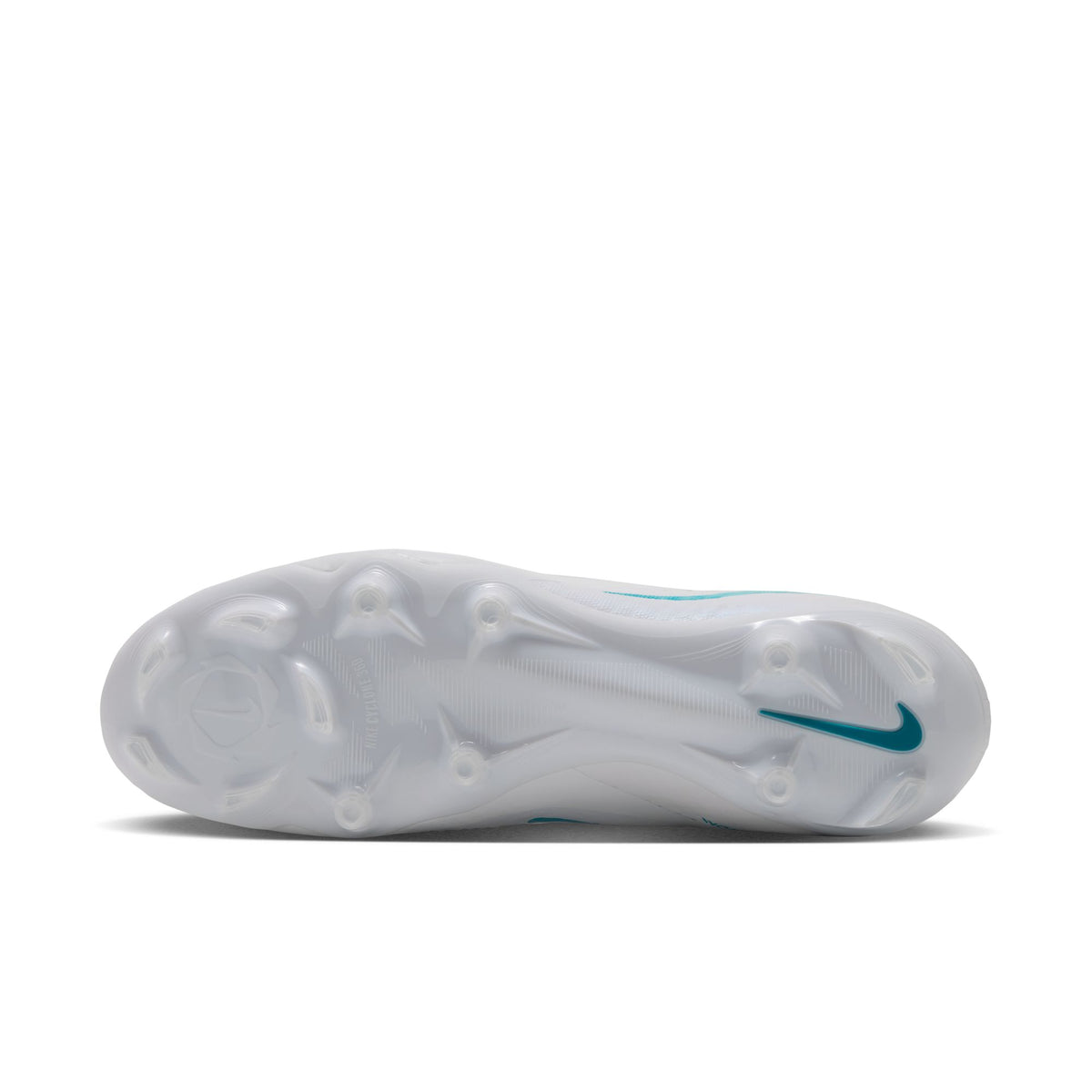 Nike Phantom 6 High Academy FG Firm Ground Soccer Cleat - White/Dusty Cactus/White