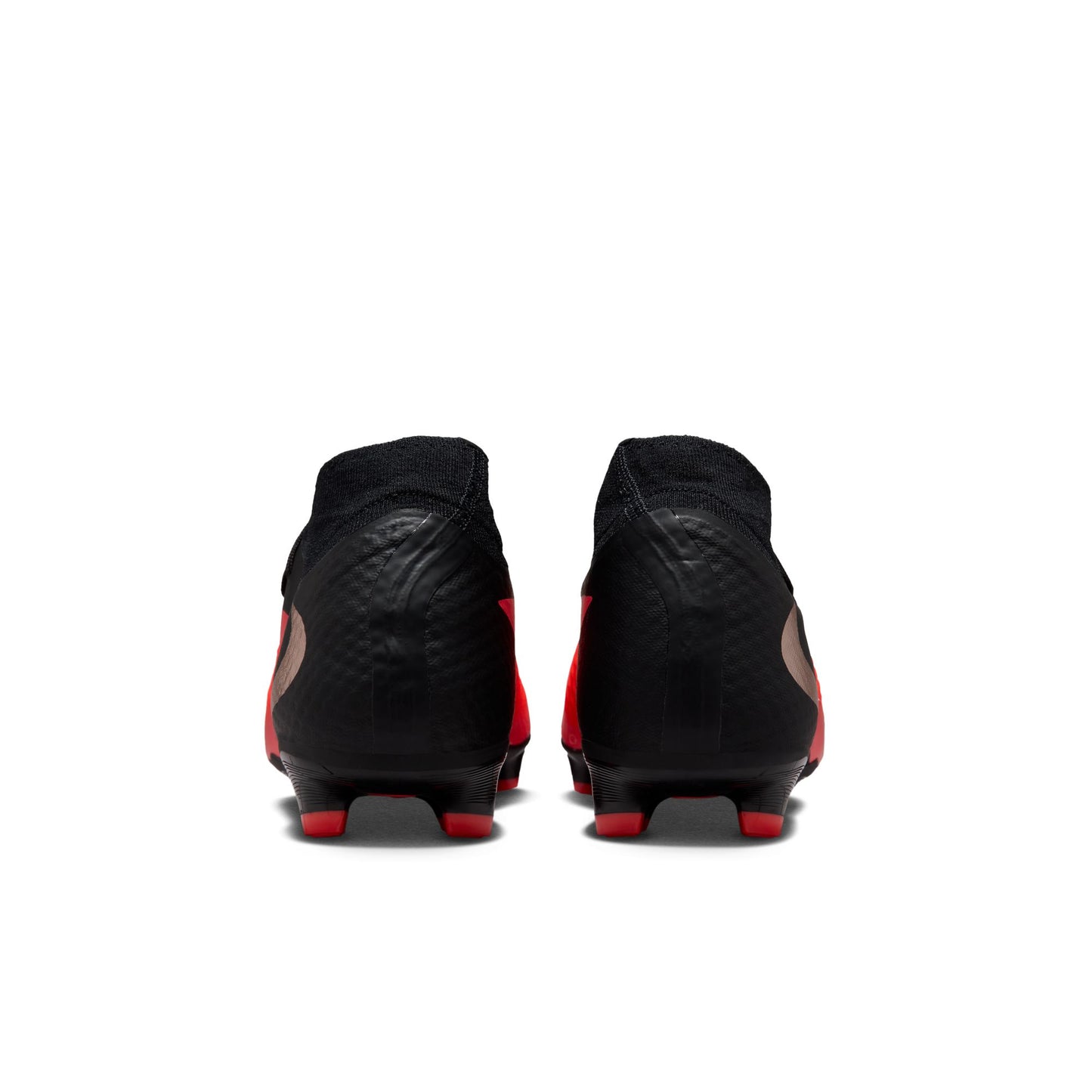 Nike Phantom 6 High Academy FG Firm Ground Soccer Cleat - Bright Crimson/Blur/Black