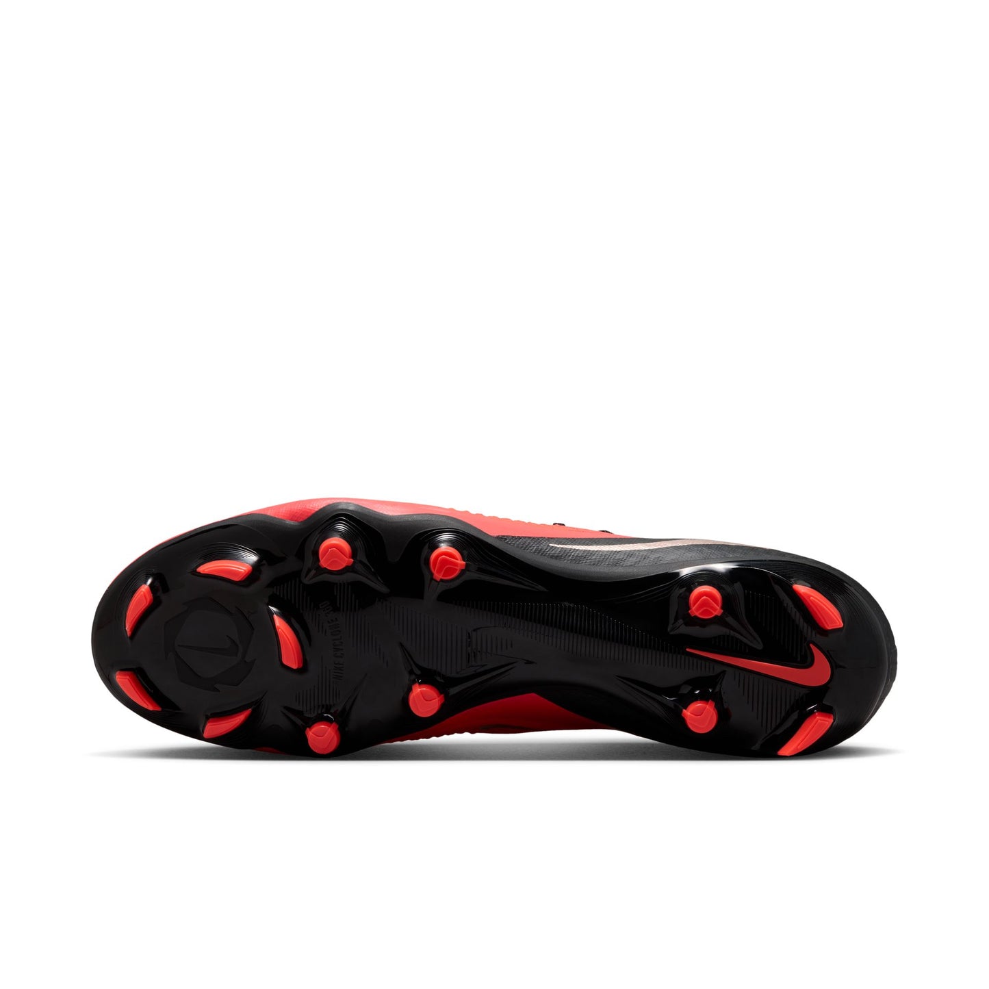 Nike Phantom 6 High Academy FG Firm Ground Soccer Cleat - Bright Crimson/Blur/Black