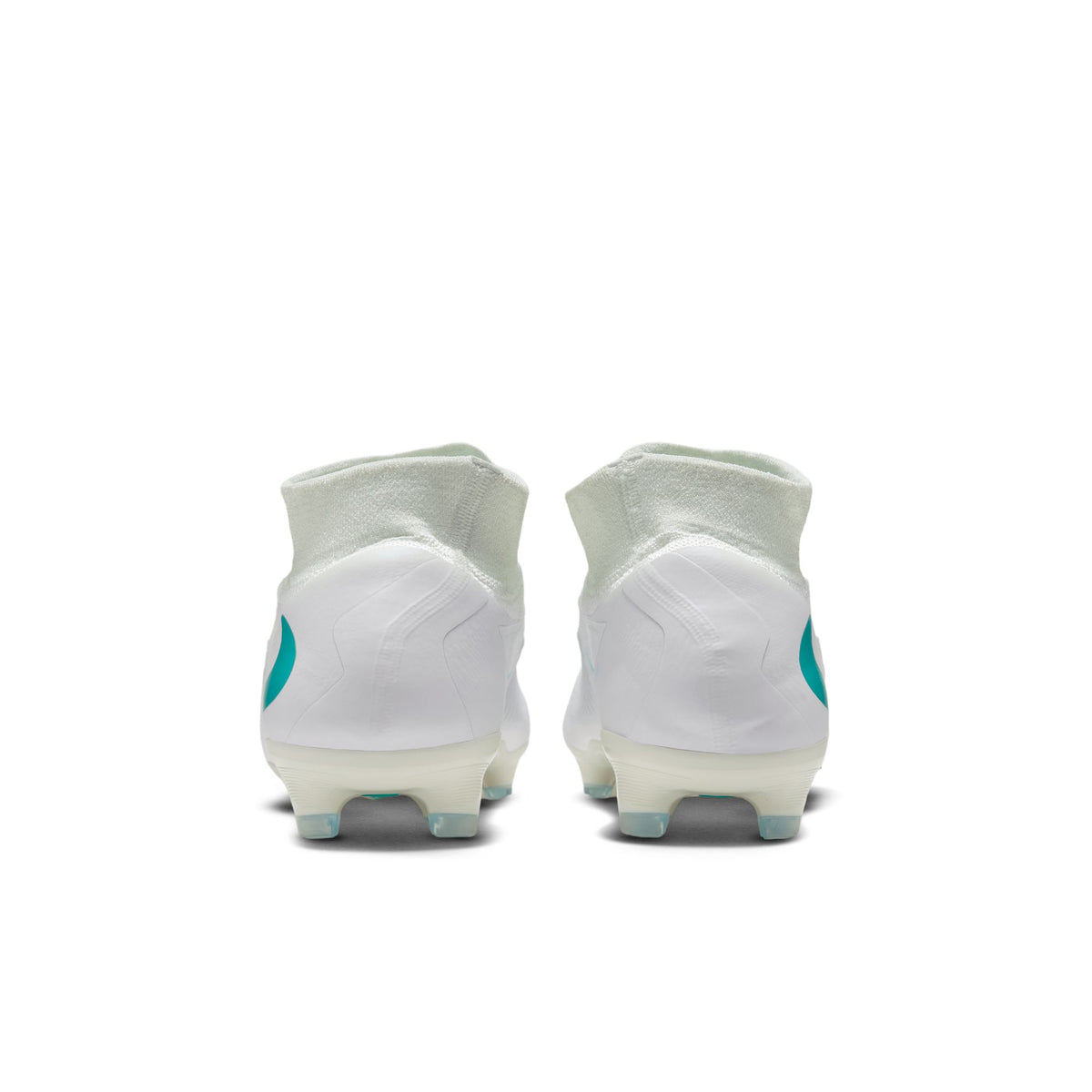 Nike Phantom 6 High Pro FG Firm Ground Soccer Cleat - White/White/Dusty Cactus