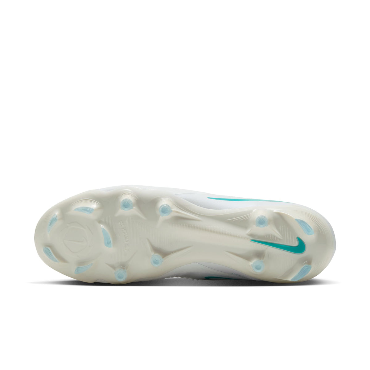 Nike Phantom 6 High Pro FG Firm Ground Soccer Cleat - White/White/Dusty Cactus