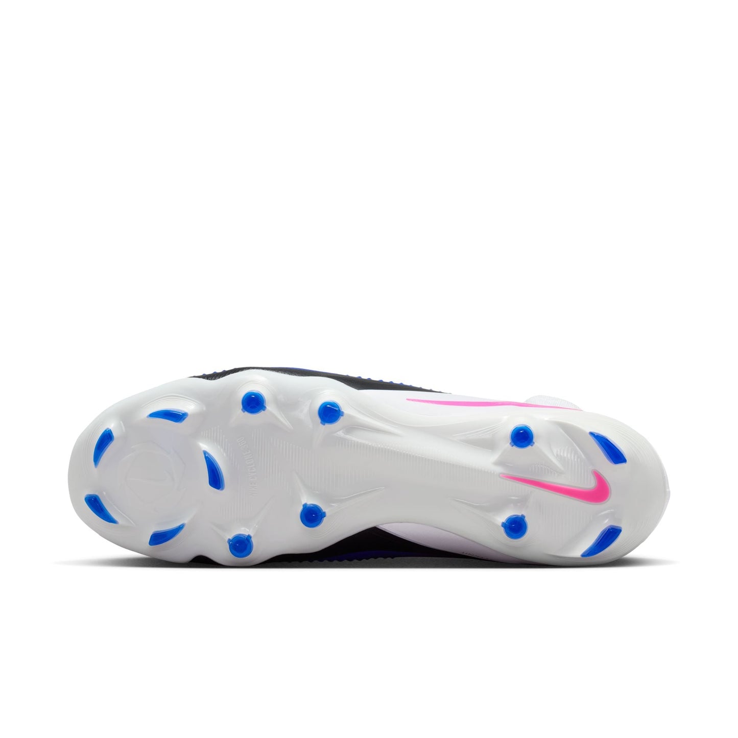 Nike Phantom 6 High Pro FG Firm Ground Soccer Cleat - Racer Blue/Pink Blast/White