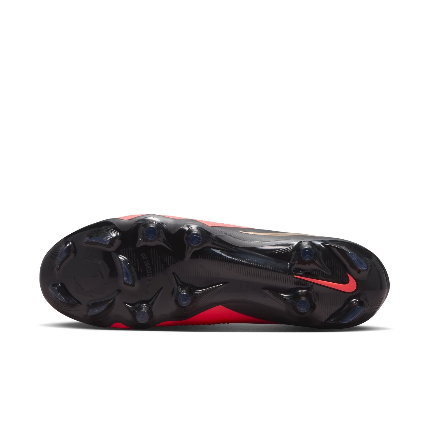Nike Phantom 6 High Pro FG Firm Ground Soccer Cleats - Bright Crimson/Blur Black