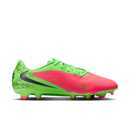 Nike Phantom 6 Low "Erling Haaland" Academy FG Firm Ground Soccer Cleat - Hot Punch/Black/Green Strike