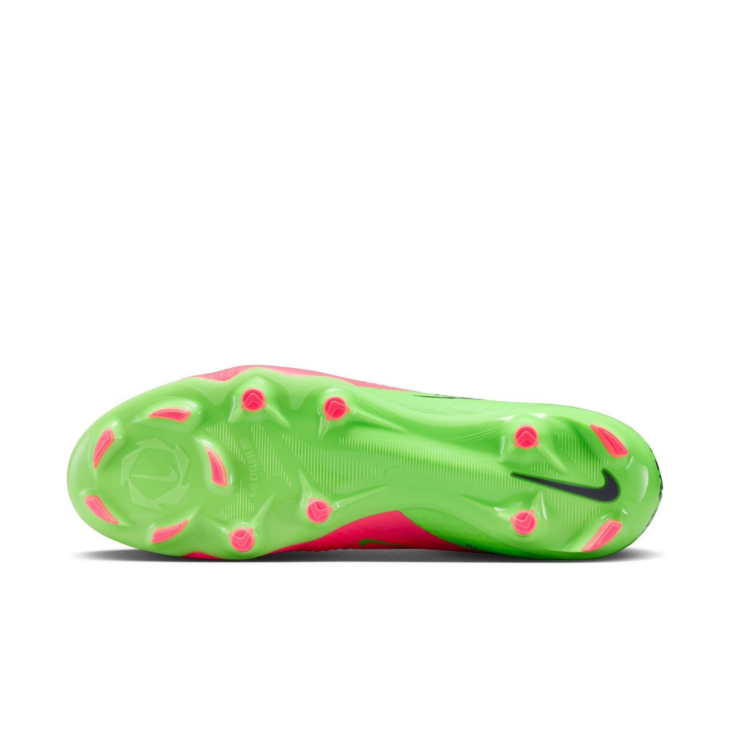 Nike Phantom 6 Low "Erling Haaland" Academy FG Firm Ground Soccer Cleat - Hot Punch/Black/Green Strike