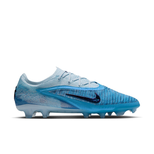 Nike Phantom 6 Low Elite "Erling Haaland" FG Firm Ground Soccer Cleats - Baltic Blue/Blue Eclipse/Glacier Blue