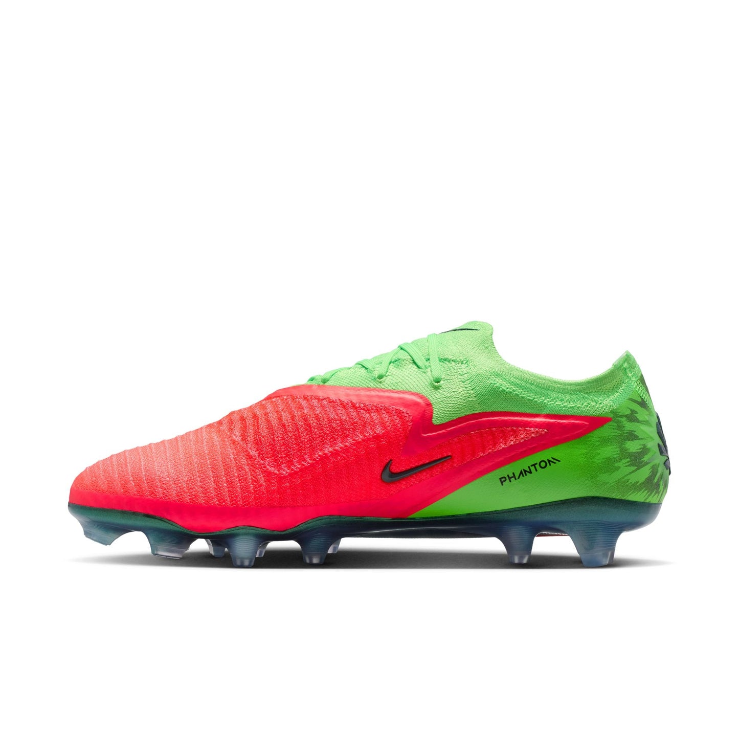 Nike Phantom 6 Low Elite "Erling Haaland" FG Firm Ground Soccer Cleat - Hot Punch/Black/Green Strike