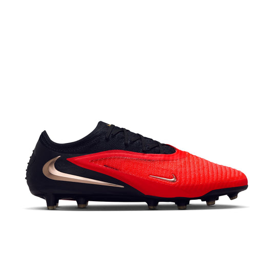 Nike Phantom 6 Low Elite AG Artificial-Grass Soccer Cleat - Bright Crimson/Bright Crimson/Black
