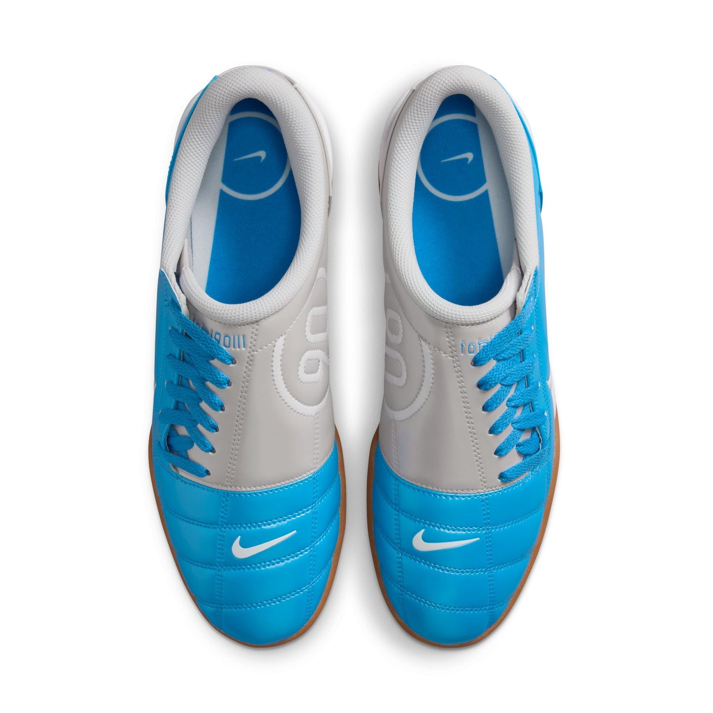 Nike T90 SP Indoor Soccer Shoe - University Blue/White/Vast Grey