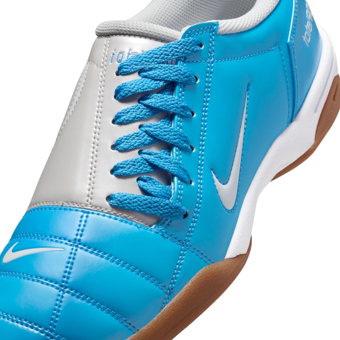 Nike T90 SP Indoor Soccer Shoe - University Blue/White/Vast Grey