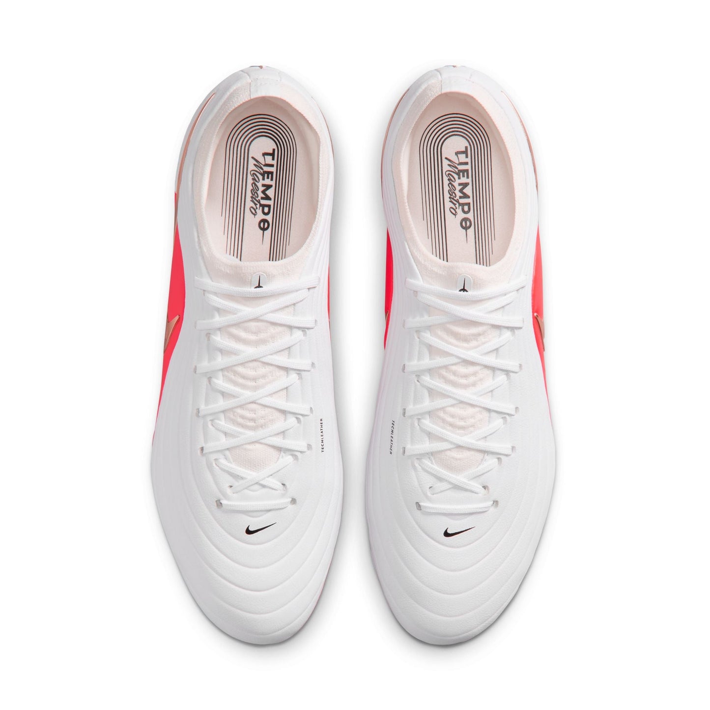 Nike Tiempo Maestro Elite FG Firm Ground Soccer Cleats- White/Bright Crimson/Blur