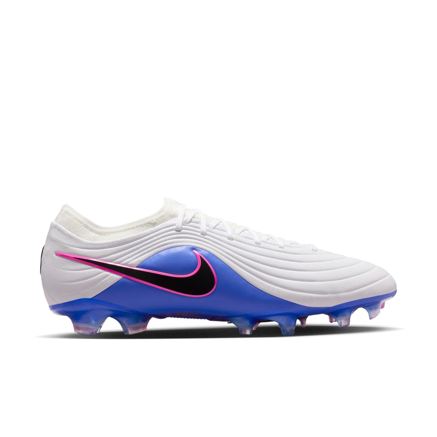 Nike Tiempo Maestro Elite FG Firm Ground Soccer Cleat - White/Black/Racer Blue/Pink Blast