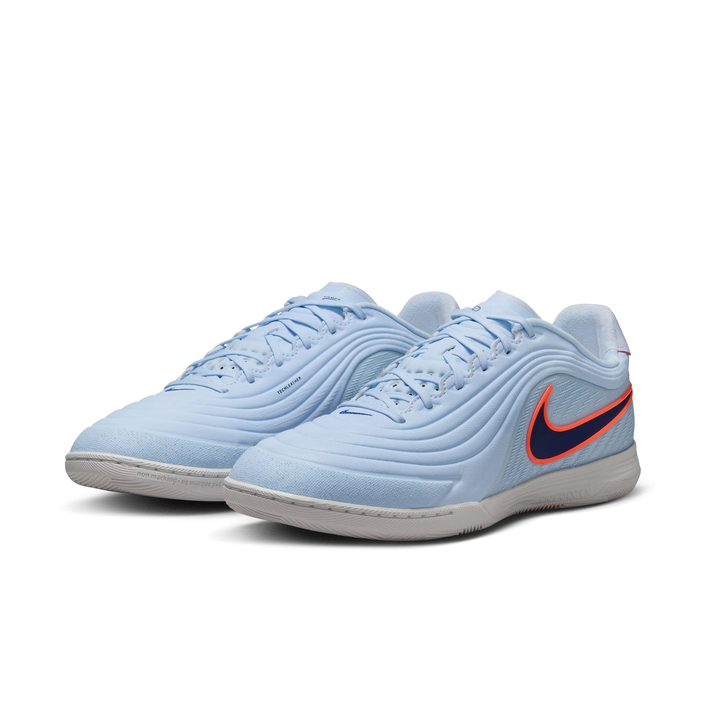 Nike Tiempo Reactgato IC Indoor Soccer Shoe - Hydrogen Blue/Coconut Milk