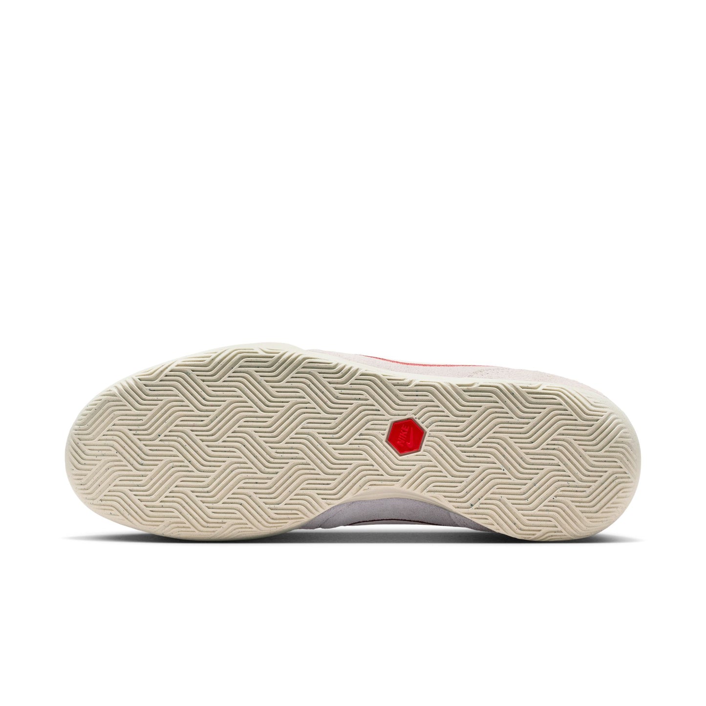 Nike Tiempo Streetgato PRM IN Indoor/Court Low-Top Soccer Shoe - Moon Particle/Chalk/Team Red
