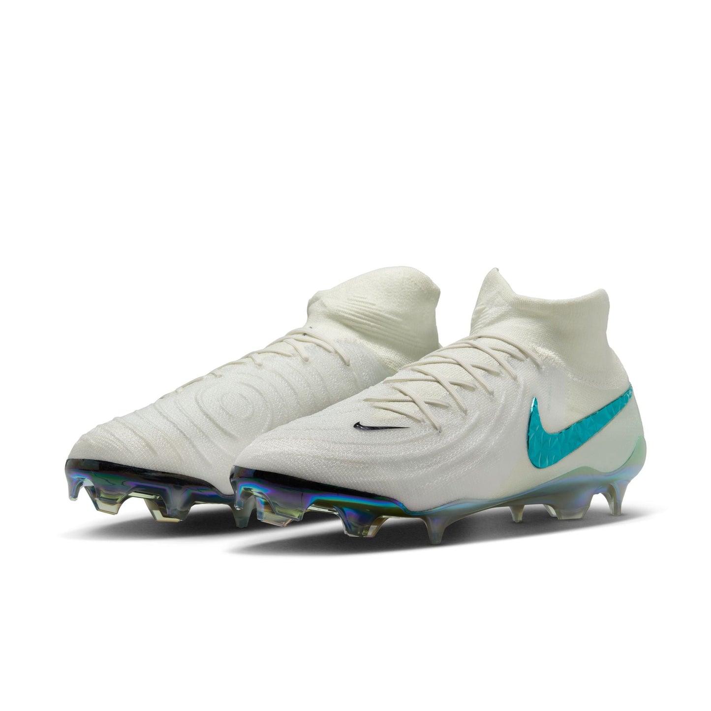 Nike Phantom Luna 2 Elite LV8 FG Firm Ground Soccer Cleat - White/Multi-Color