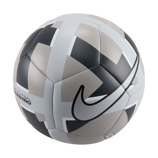 Nike Maestro Pro Futsal Soccer Ball - Grey/Black/Metallic Silver