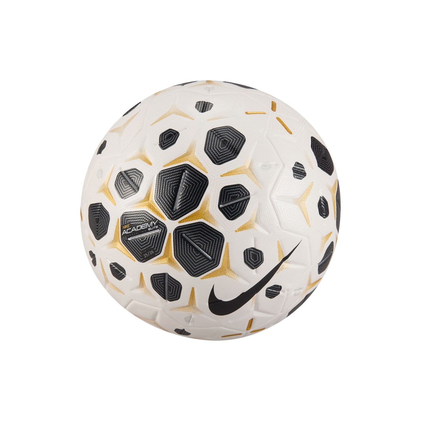Nike Academy Elite Soccer Ball (Size 5) - White/Black/Black