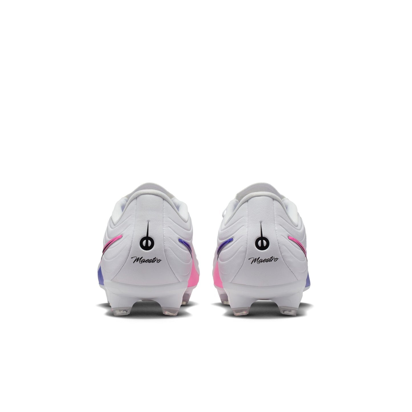 Nike Tiempo Maestro Academy FG Firm Ground Soccer Cleat - White/Black/Racer Blue/Pink Blast