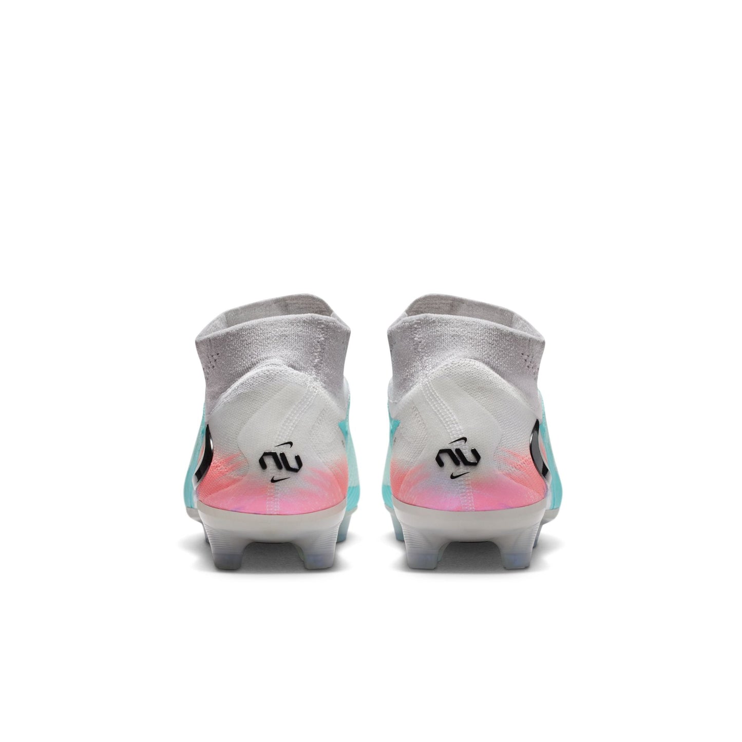 Nike United Phantom 6 High Elite FG Firm Ground Soccer Cleats- Pistachio Frost/Hyper Orange