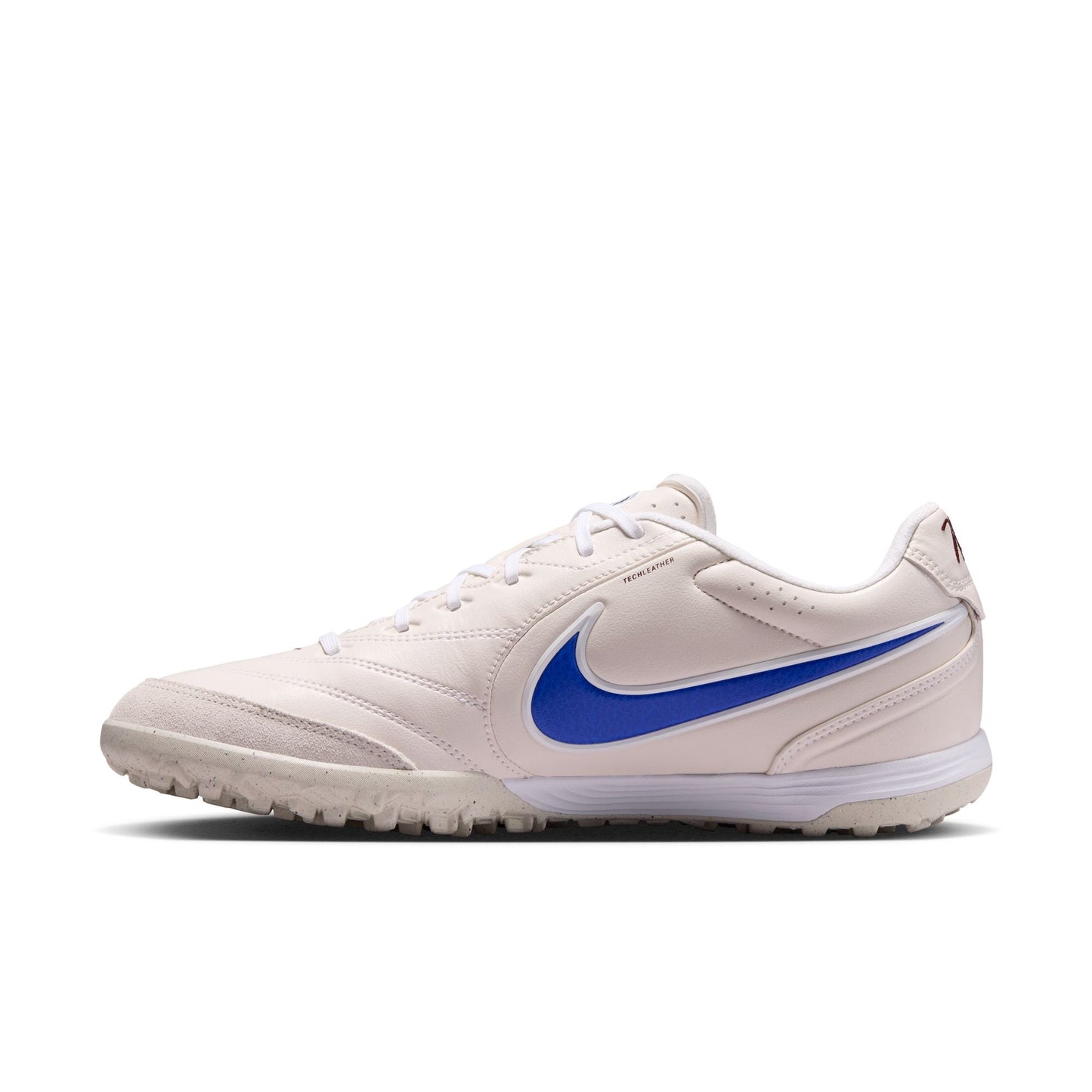 Nike Tiempo Ligera Pro TF Turf Soccer Cleats- Chalk/Racer Blue/White