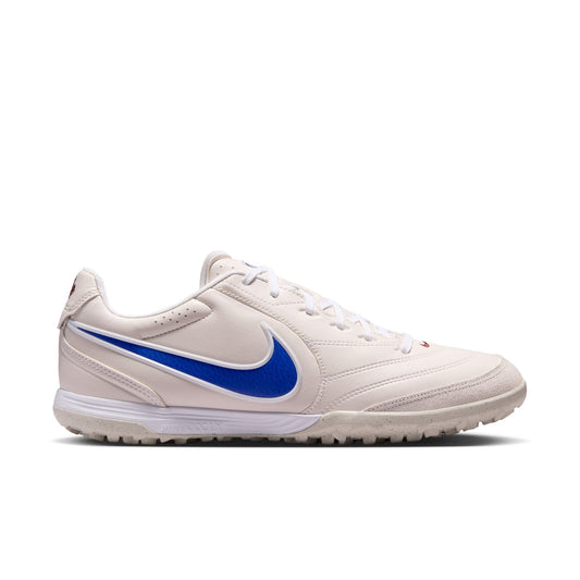 Nike Tiempo Ligera Pro TF Turf Soccer Cleat - Chalk/Racer Blue/White