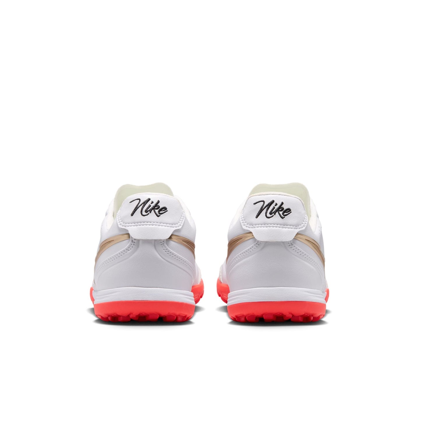 Nike Tiempo Ligera Pro TF Turf Soccer Cleats- White/Bright Crimson/Blur