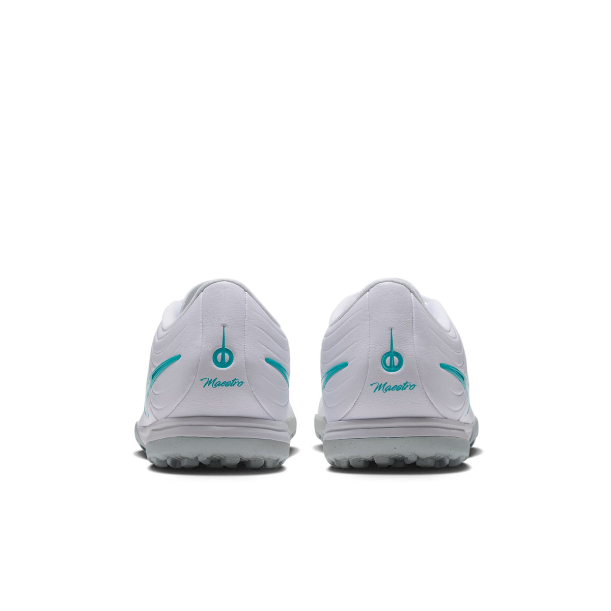Nike Tiempo Maestro Academy TF Turf Soccer Cleat - White/Dusty Cactus/White