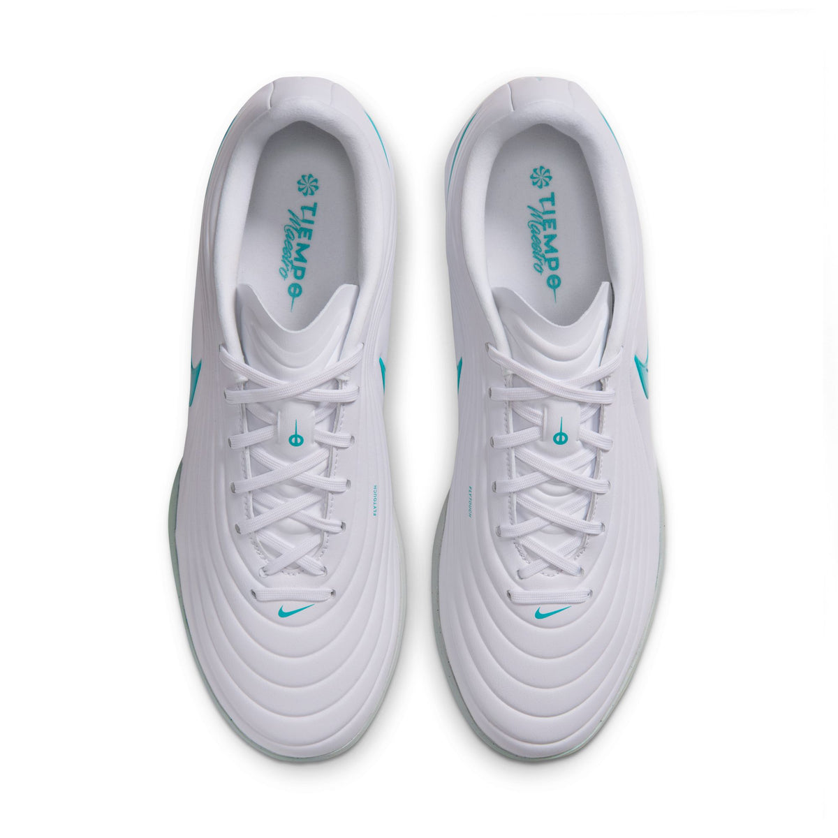 Nike Tiempo Maestro Academy TF Turf Soccer Cleat - White/Dusty Cactus/White
